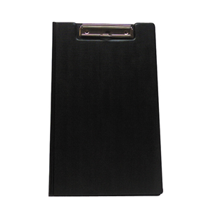 Marbig Clip Folder, Foolscap, PVC, Blue, Each Each