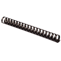 BINDING COMBS 21 R 38MM BLACK PACK/50 Pack