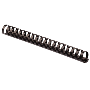 BINDING COMBS 21 R 38MM BLACK PACK/50 Pack