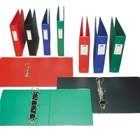 Marbig Deluxe Insert Ring Binder, A4, 38mm, 3 D-Rings, Blue, Each Each