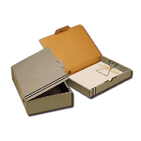 BOX FILE A4 S/FITTING 44MM GREY EACH Each