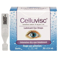Celluvisc Eye Drop, 0.4ml, 30/Box, AUSTR: 46085 Box