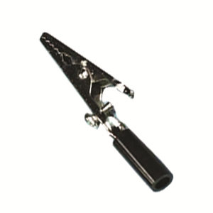 Alligator Clip, Plain, 4mm, Packet Of 10 Pack