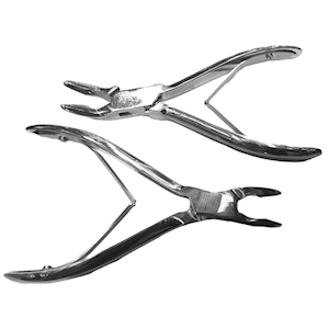 Adler Rongeur Bone Forceps, 15cm, Luer, Stainless Steel, Each Each