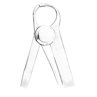 Asa Iwanson Decimal Calipers, for Wax, Each Each