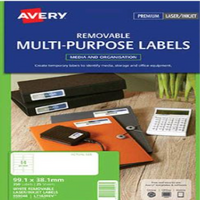 Avery Laser Shipping Labels, L7163, 14UP, 25/Pack Pack
