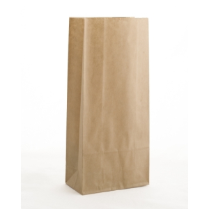 Biodegradable Paper Bags, 23.5 x 25cm, Medium, White, 500/Pack Pack