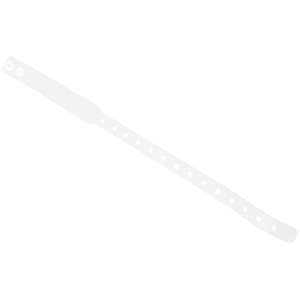 Veri-Color Personal Identification ID Bands, Infant, Clear (110-10), 250/Pack Pack