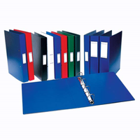 Bantex Insert Ring Binder, A4, 38mm, 3 Rings, Black, Each Each