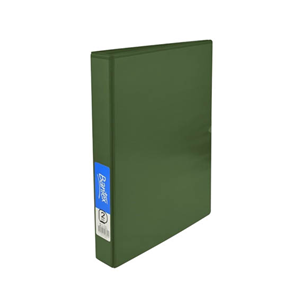 Bantex Insert Ring Binder, A4, 50mm, 3 Rings, Green, Each Each