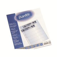 NEGATIVE POCKETS A4 BANTEX 10/PACK Pack