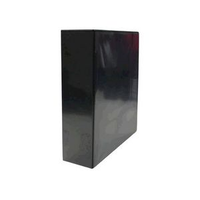 Bantex Insert Ring Binder, A4, 65mm, 3 D-Rings, Black, Each Each