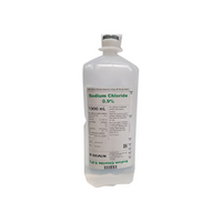 B. Braun Ecoflac Plus 0.9pct Sodium Chloride Intravenous Infusion BP Solution, 1L, Each Each