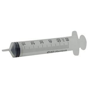 BD Syringe, 50-60ml, Luer Lock Tip, Sterile, 60/Box Box