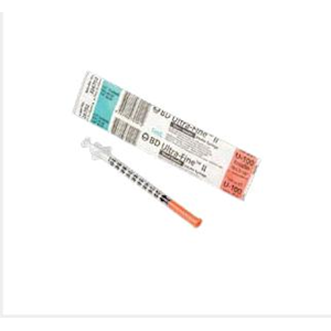 Out of Date, Ultra-Fine Insulin Syringes, 1ml, w/ needle 30G x 0.32", 8mm, Loose, Original New Condition, Big Discount, Limited Stock