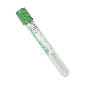 BD Vacutainer Sodium Heparin Tube, 6ml, 13 x 100mm, Green Hemogard Closure, 100 Pieces/Box Box