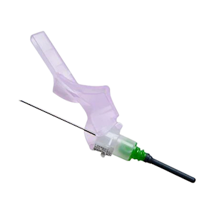 BD Vacutainer Eclipse Signal Blood Collection Needle, 22G x 25mm, with Integrated Holder, 50 Pieces/Box
