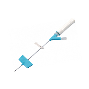 BD Saf-T-Intima Closed Intraveneous Catheter System with Y Adapter, 22 Gauge x 0.75 Inch/19mm, Blue, 25 Pieces/Box Box