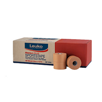 Leuko Sportstape Premium 38mm X 13.7M Brown Each
