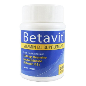 BETAVIT 100MG TABLETS (THIAMINE) 100S Pack