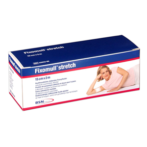 Fixomull Stretch Fixation Dressings, 15cm x 2 Metres, White, Each Each ...