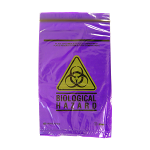 Livingstone Biohazard Specimen Bag, 16 x 25.5cm, 3-Ply, 2 Compartments, 2-Ply 45 Microns, 1-Ply 32 Microns, 2000/Carton Carton