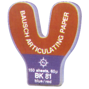 Bausch Articulating Paper in Dispenser Case