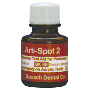 Bausch Arti-Spot 2, 15ml, for Porcelain, Red, Each Each
