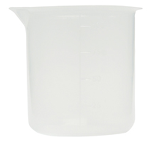 Livingstone Beaker, 50ml, Low Form, with Spout, Recyclable Polypropylene, Each
