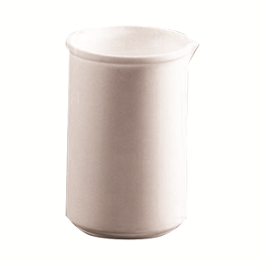 Cowie Beaker, 25ml, Low Form, with Spout, without Graduation, PTFE, Each