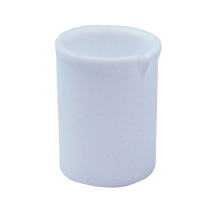 Cowie Beaker, 25ml, Low Form, with Spout, without Graduation, PTFE, Each