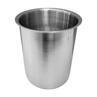 Livingstone Beaker, 1L, Without Spout, Stainless Steel, Each