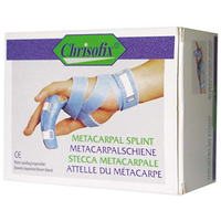 Blueline Metacarpal Finger Splint, Small, without Textil, Each Each