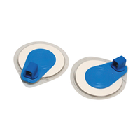 Ambu Blue Sensor M Resting Electrodes, 4mm, 50/Pack Pack