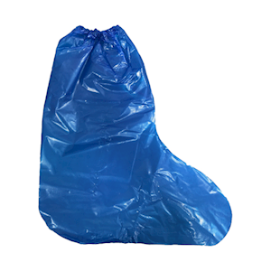 Livingstone Over Boot Cover Booties, Polyethylene, Recyclable, 500mm, Blue, 500 Pieces/Carton Carton