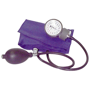 Livingstone Aneroid Blood Pressure Sphygmomanometer, Desk Type, Round Dial 6 inches with Tidy Basket, Each Each