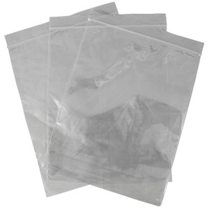 Livingstone Resealable Zip Lock Bag, 150 x 200 mm, 40 microns Thick, Recyclable Plastic, Clear, 100/Pack Pack