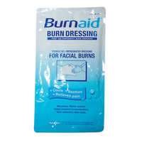 Burn Aid Face Mask Dressing, for Non-Therapeutic use, 40 x 30cm, Pre-cut Nose, Mouth and Eyes, Each Each