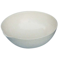 Evaporating Dish, Flat Bottom with Spout, 45ml, 58mm Diameter x 27mm Height, Borosilicate Glass, Each Each