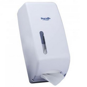 Caprice Interleaved Toilet Tissue Dispenser, 13 x 13 x 31cm, ABS Plastic, White, Each Each