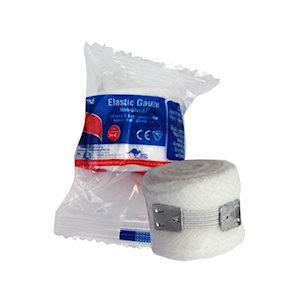 Livingstone Conforming Bandage with Clip, 25mm x 4 Metres Stretched Length (1.5 Metres Unstretched), 12/Pack Pack