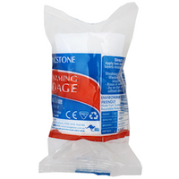 Livingstone Conforming Bandage with Clip, 25mm x 4 Metres Stretched Length (1.5 Metres Unstretched), 12/Pack Pack
