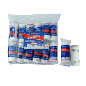 Livingstone Conforming Bandage with Clip, 25mm x 4 Metres Stretched Length (1.5 Metres Unstretched), 12/Pack Pack