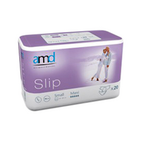 AMD Adult Diaper Slip Pad, Cotton Feel, Maxi Absorbent, Small, 60-80cm, 2400mL, 20 Pieces/Bag