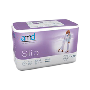 Out of Date, AMD Adult Diaper Slip Pad, Cotton Feel, Maxi Absorbent, Small, 60-80cm, 2400ml, 20Pcs/Bg, 4Bgs/Ctn. Original Unopened Condition