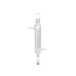 Condenser, Double (Davies), with Hose Connection, Socket Joint & Cone 24/29, Effective Length: 200mm, Borosilicate Glass, Each Each