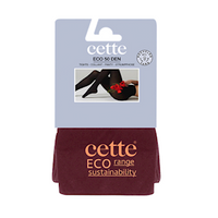 Cette ECO 50 Denier Tights Burnt Russet Pantyhose, Large, Each