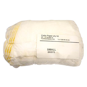 CONVENIENCE ELASTIC PANTS SMALL 10/PK Pack