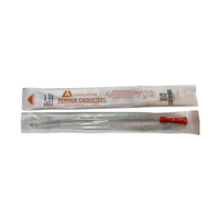 Livingstone Female Catheter, 16FG, Orange Colour, 5.33mm Diameter, 23cm Length, Single Wrapped, Sterile, Each Each