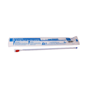 Livingstone All Silicone Foley Balloon Catheter, 2-Way, 6FG, Light Green Colour, 3ml, 32cm, Each Each